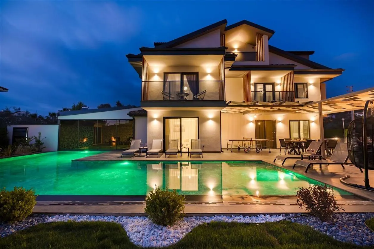 Fethiye Calista 8 Kisilik Lueks Villa Gezer location